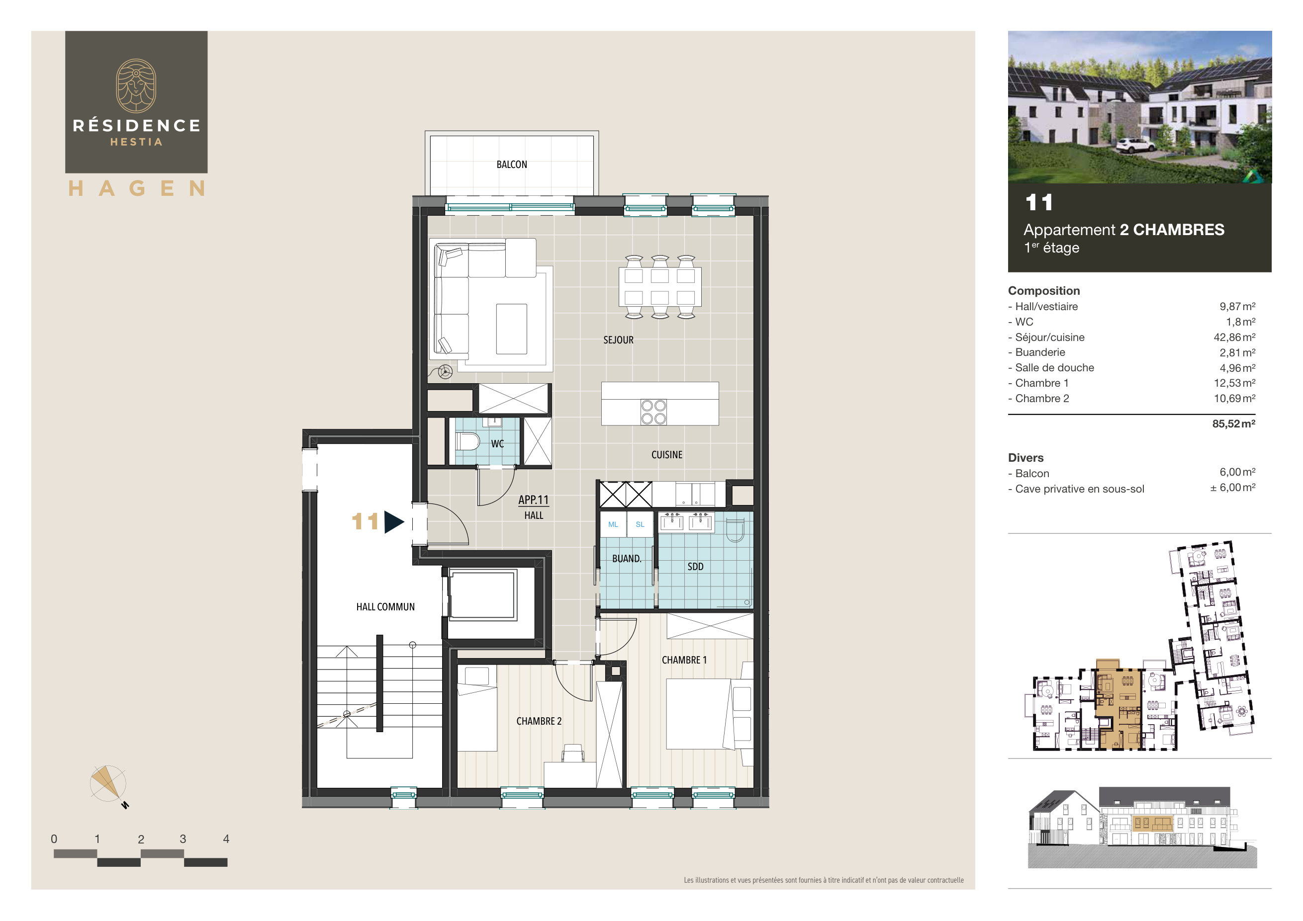 Plan Appartement 11