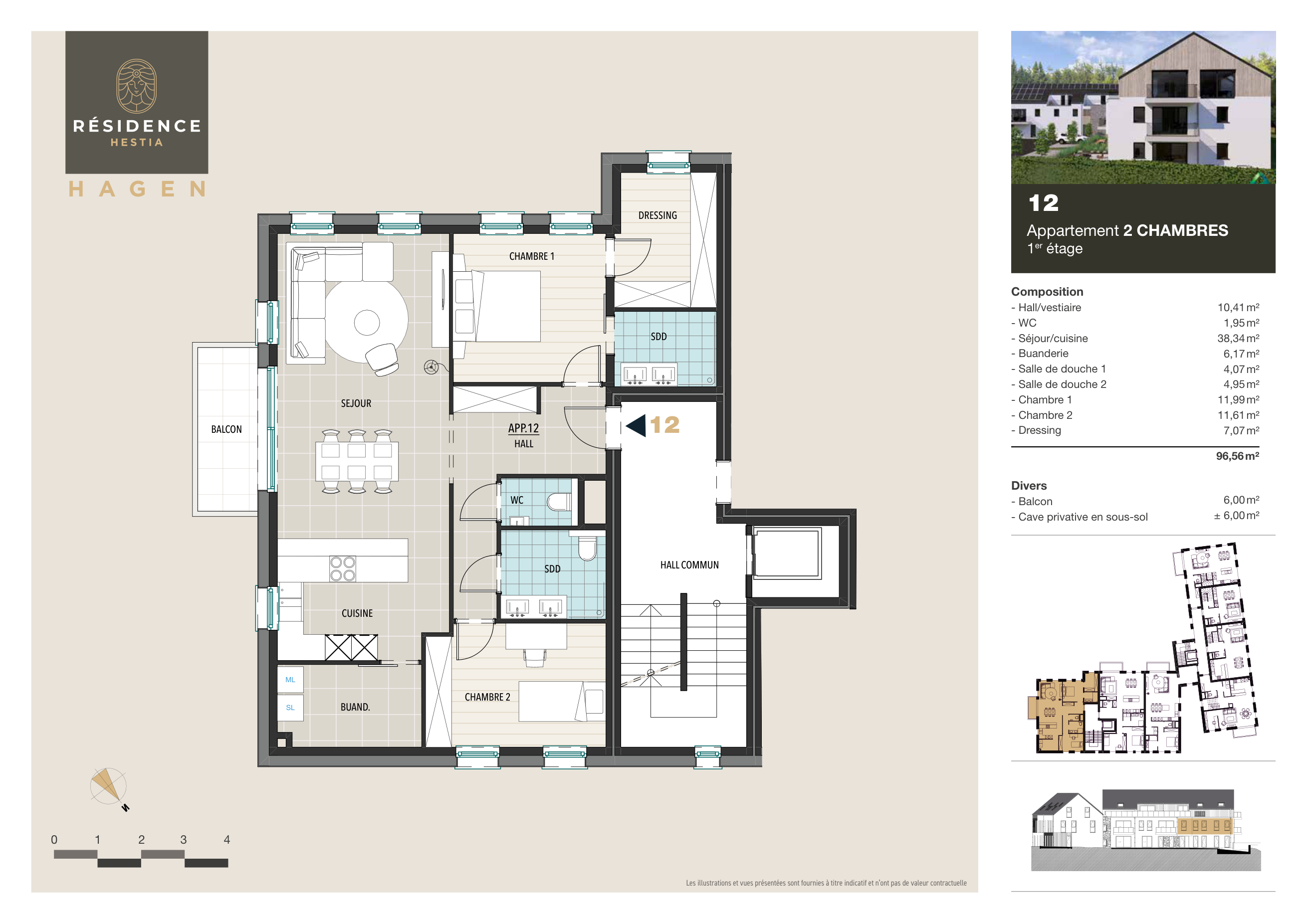 Plan Appartement 12